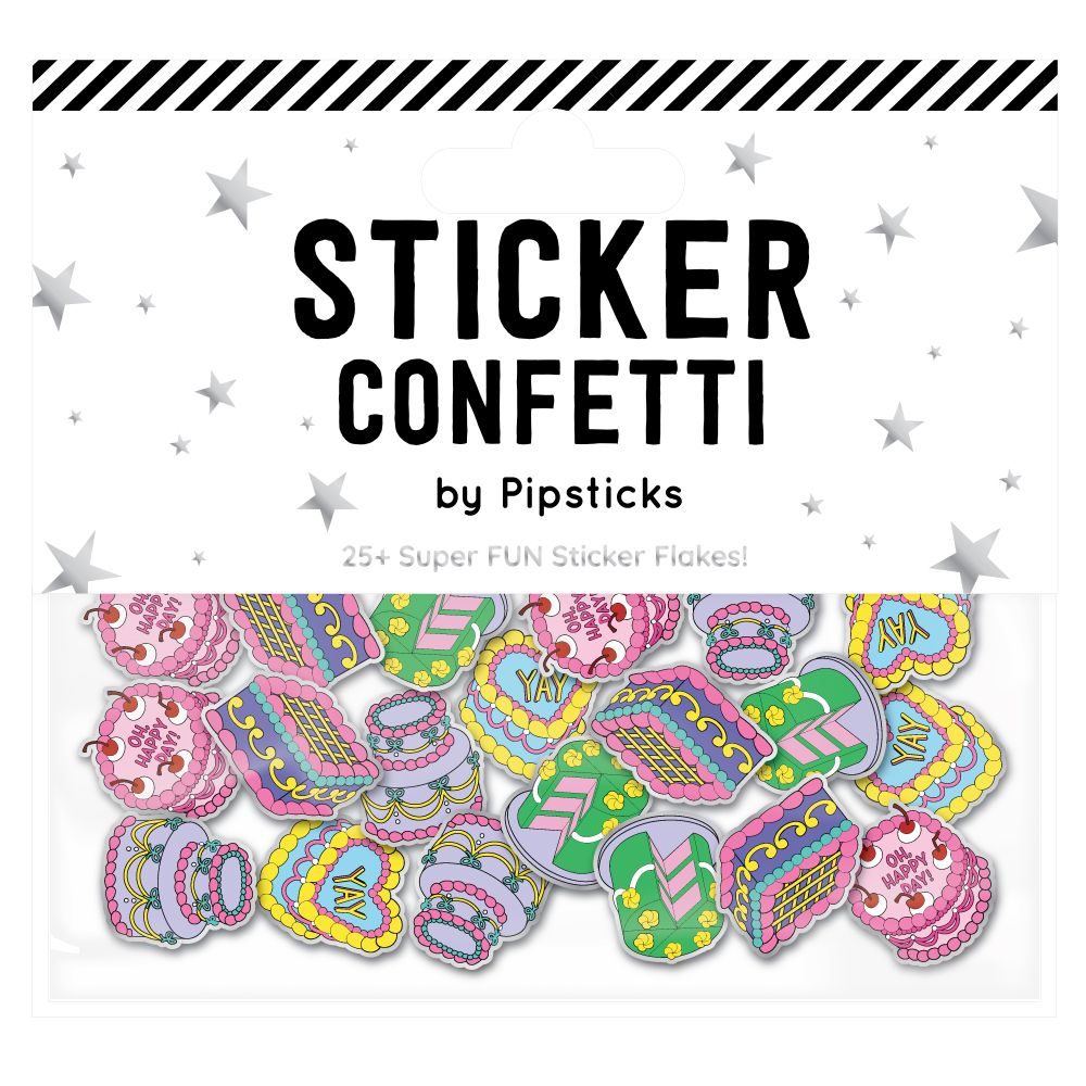 Pipsticks factory Sticker Confetti