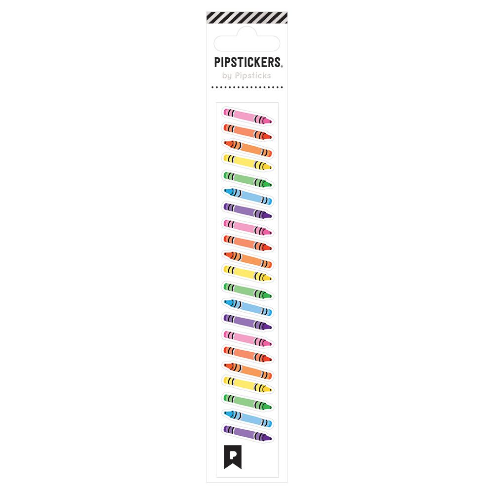 Rainbow Crayons Sticker