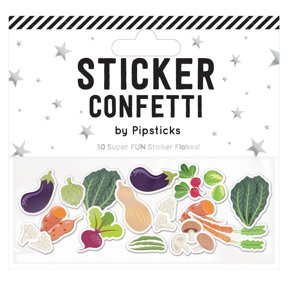 Pipsticks factory Sticker Confetti