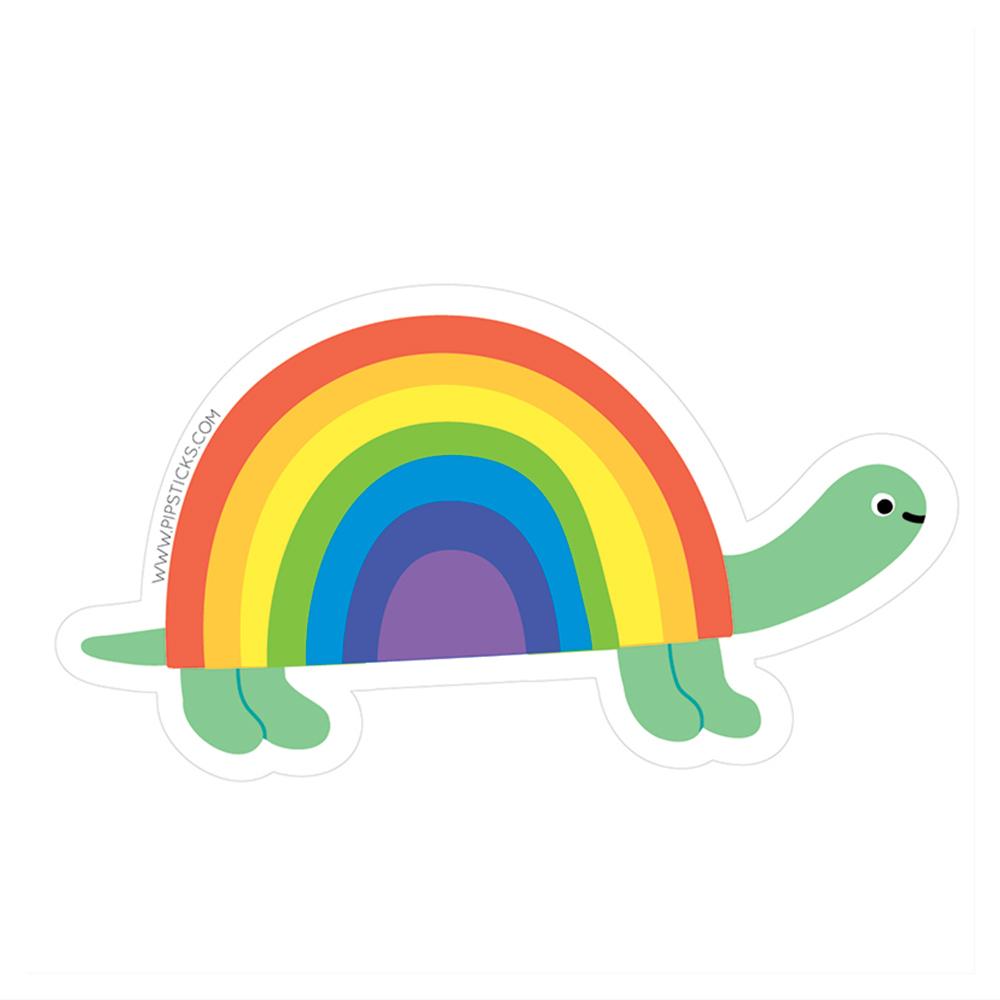 Animals on the rainbow sticker - . Gift Ideas