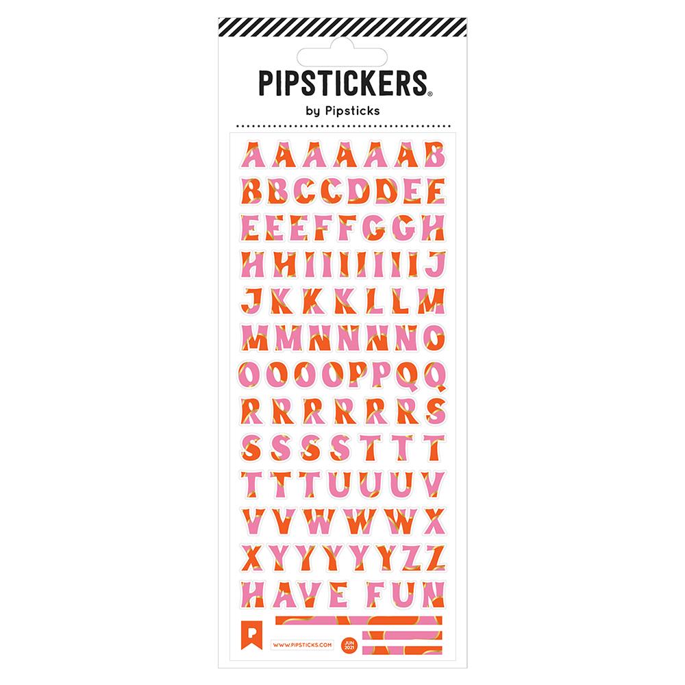Pipsticks Hand Lettered Big Alphabet (5ct)