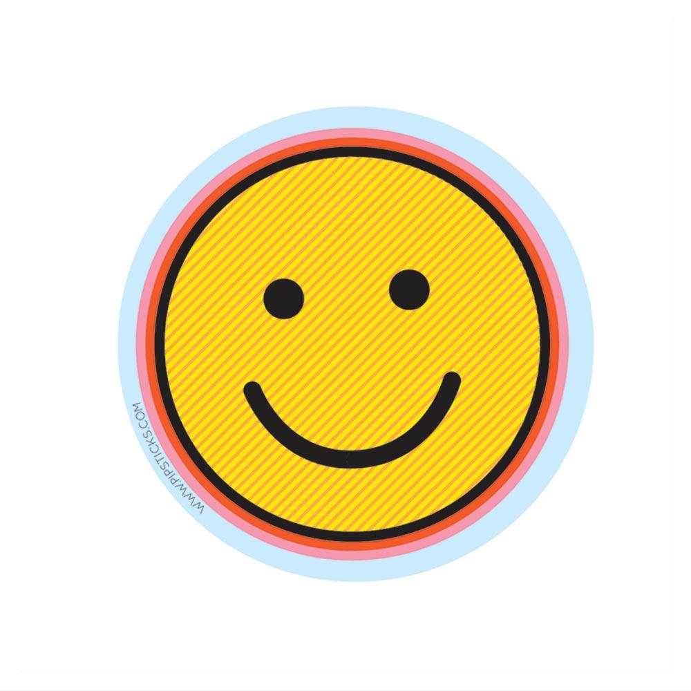 Smiley Face Vinyl Sticker, Smile Face Sticker, Fun Sticker, Friend Gift,  Cool Sticker, Stickers for Women, Be Happy Sticker, Smiley Sticker 