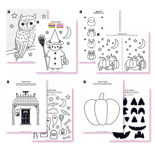 2020 September Kids Club Printables