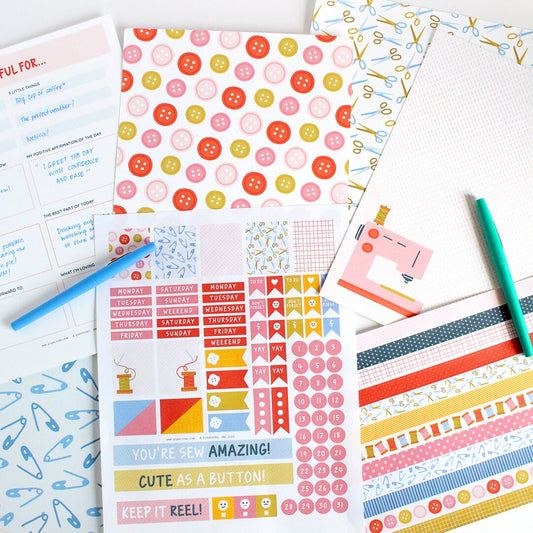 2020 October Planner Club Printables