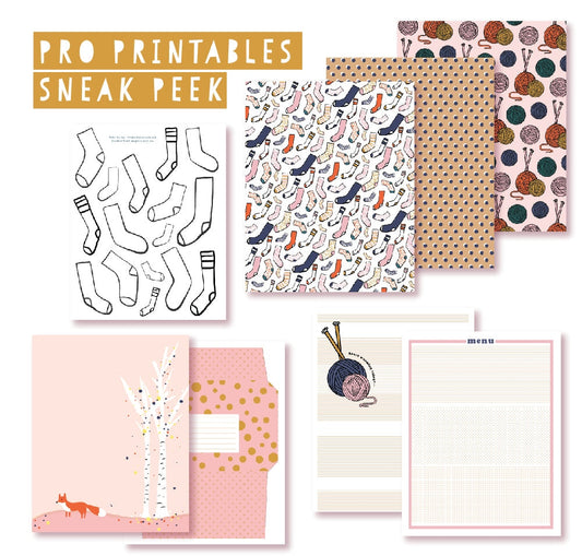 2018 October Pro Club Printables