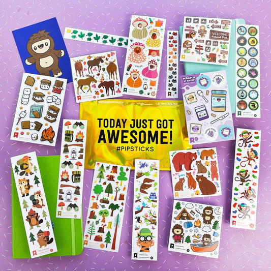 Sneak Peek: April KID Sticker Club