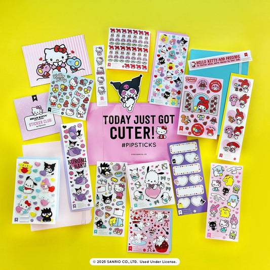 SNEAK PEEK: Jan Hello Kitty & Friends Sticker Club