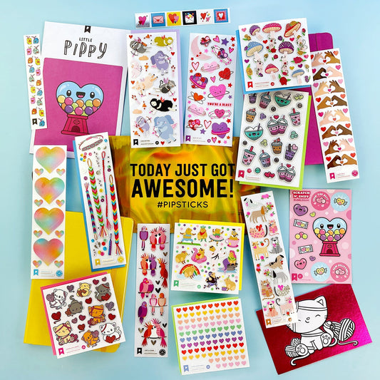 SNEAK PEEK: Jan KID Sticker Club