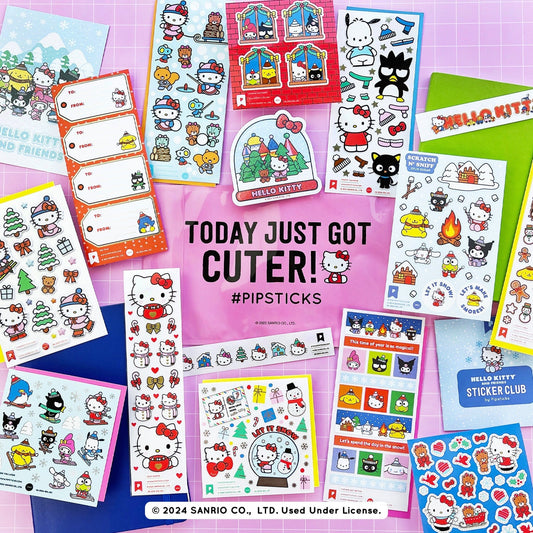 SNEEK PEAK: Nov. Hello Kitty & Friends Sticker Club