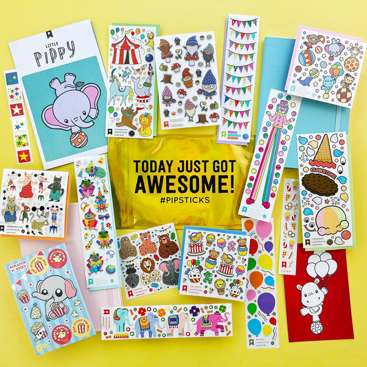 Sneak Peek: October KID Sticker Subscription