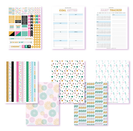 2019 December Planner Club Printables