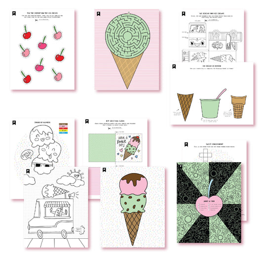 2019 July Kid's Printables