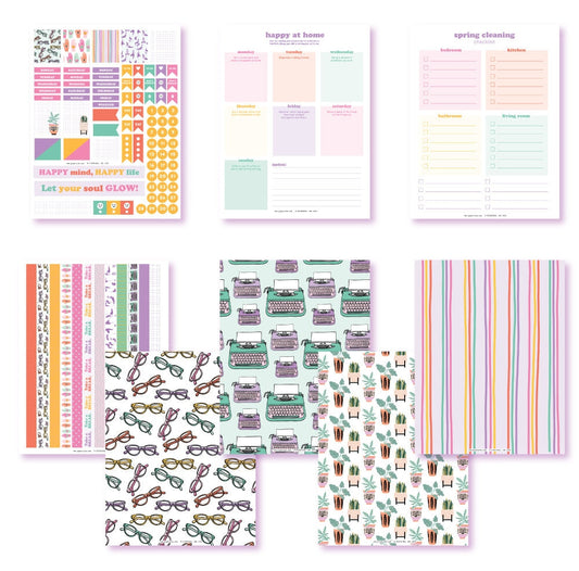 2020 March Planner Club Printables