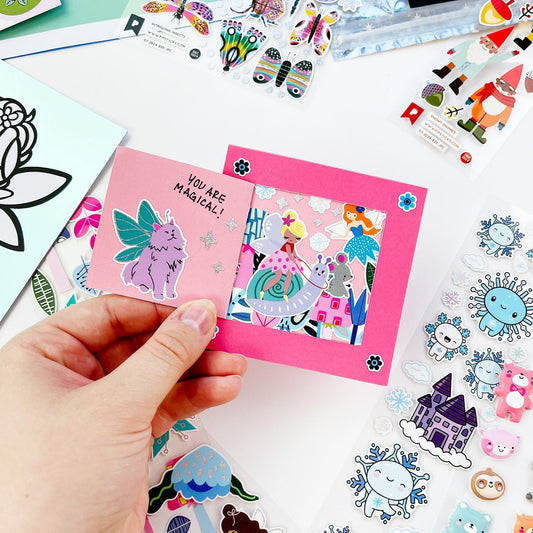 How we're using our December Kids Club Stickers