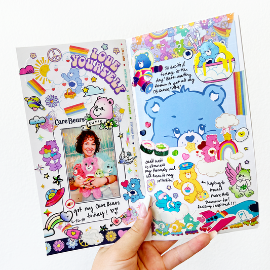 Junk Journaling Exclusive: Care Bears Time Capsule!