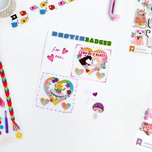 How We're Using Our JAN KID Sticker Club Pack