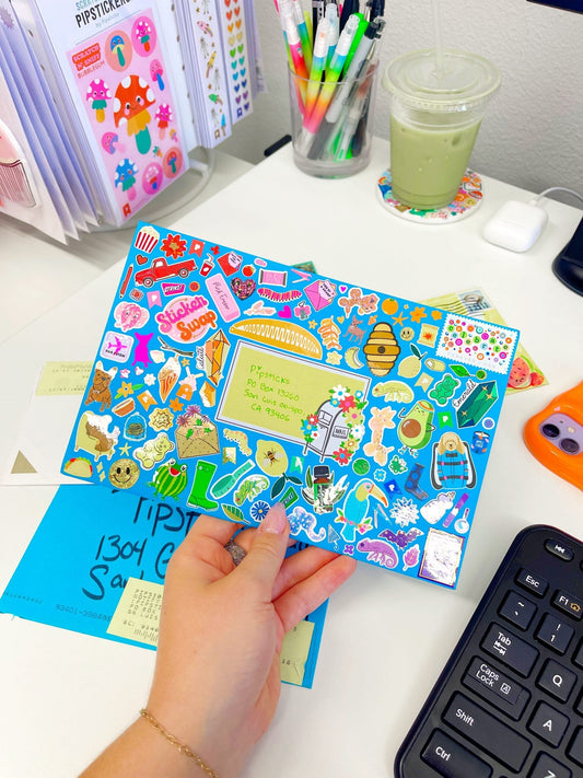 Fanmail Friday: "thank you for reading my letter and for the beautiful stickers every month!"