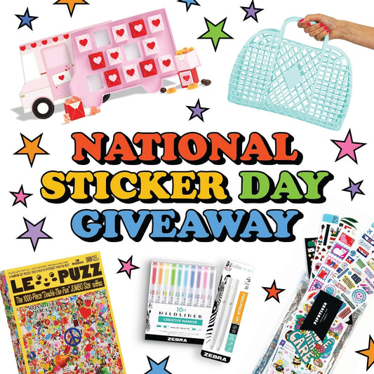 National Sticker Day Giveaway