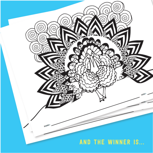 November Kids Club Coloring Contest Winner