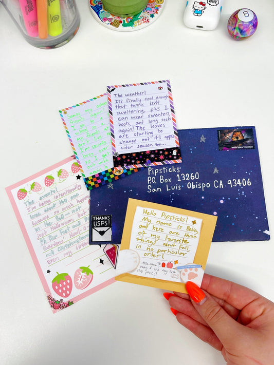 Fanmail Friday: "It's my first club pack!"