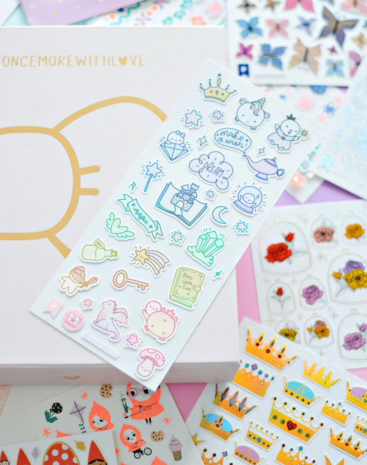 Once More With Love Stickers