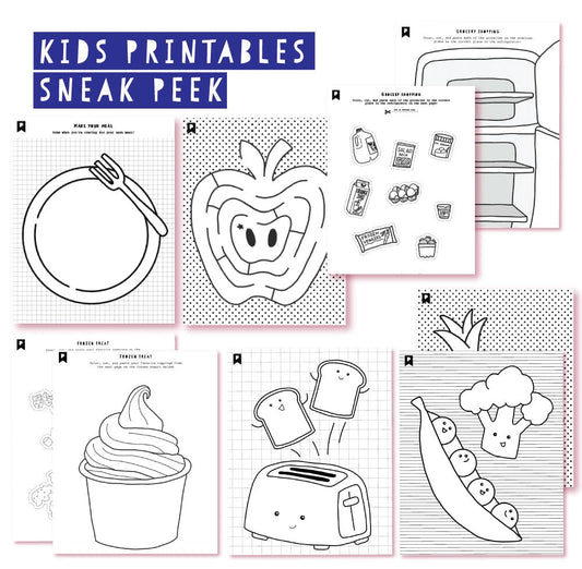 2018 December Kids Club Printables