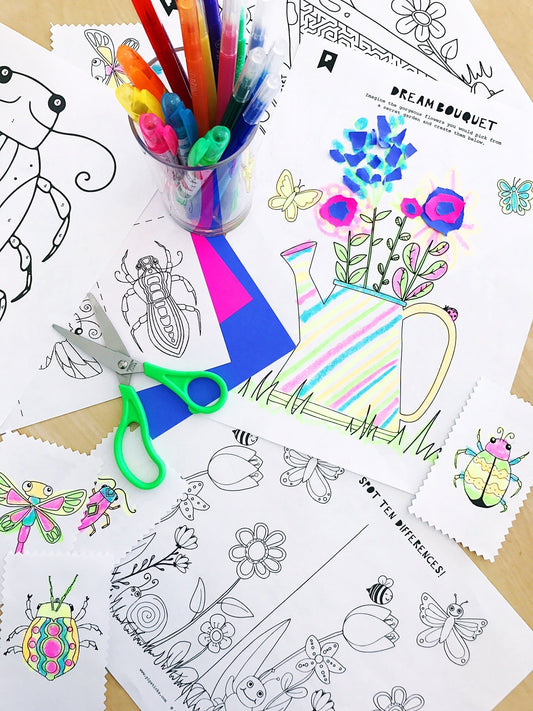 July 2017 Kids Printables Subscription