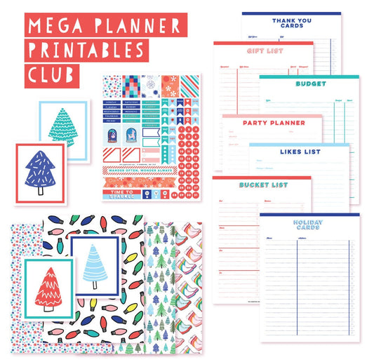 2018 November Planner Club Printables