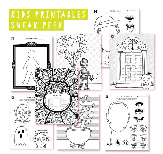 2018 September Kids Club Printables