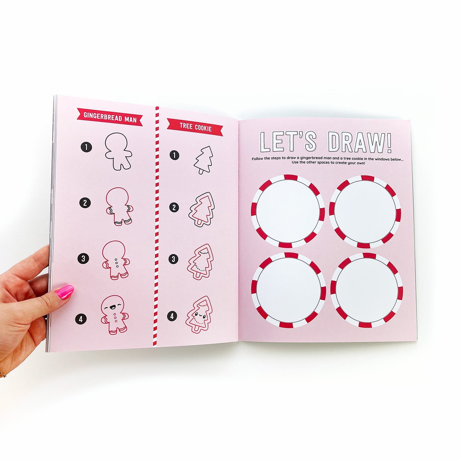 Draw-Along Christmas Sticker Book