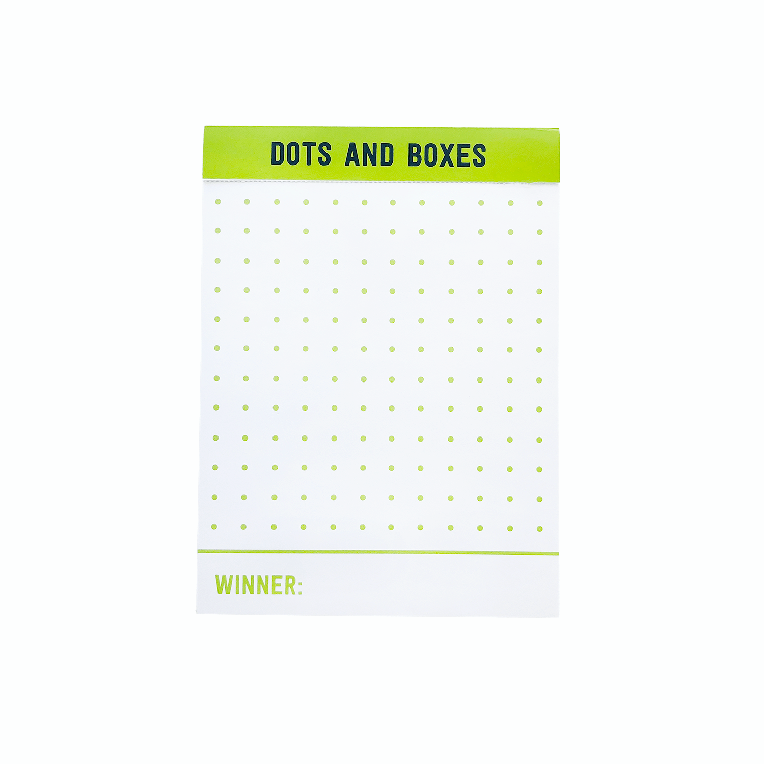 Dots And Boxes On-The-Go Pad