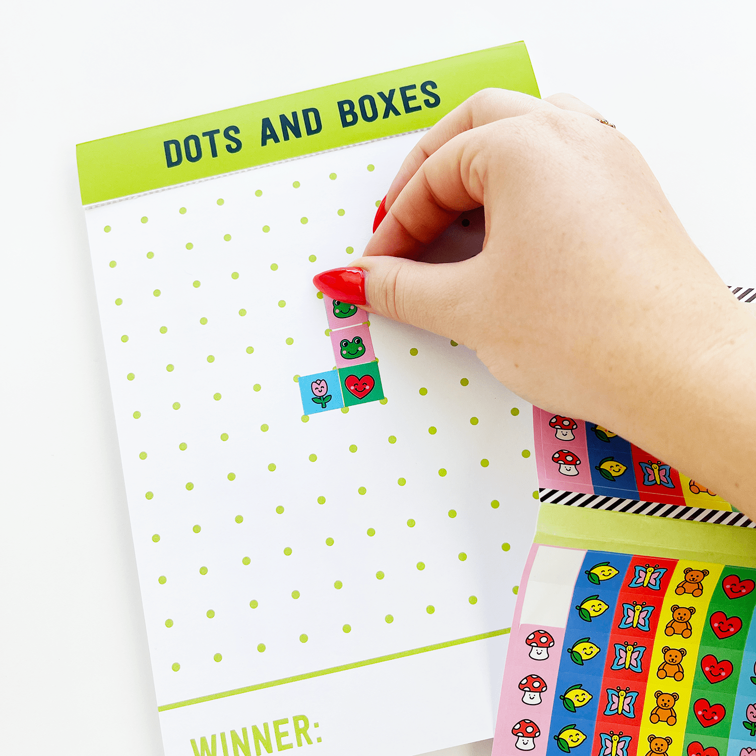 Dots And Boxes On-The-Go Pad