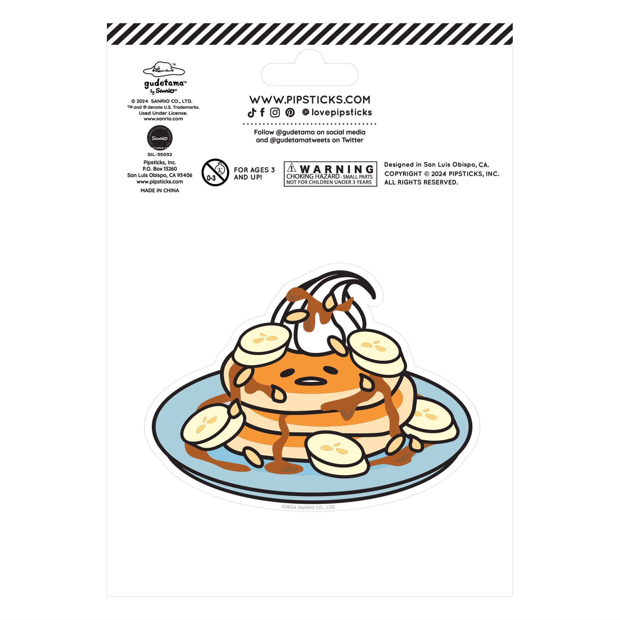 Gudetama Breakfast Buffet Scratch 'n Sniff (2ct)