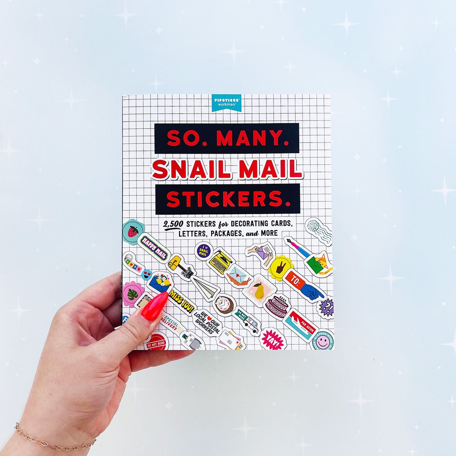 So. Many. Snail Mail Stickers Book