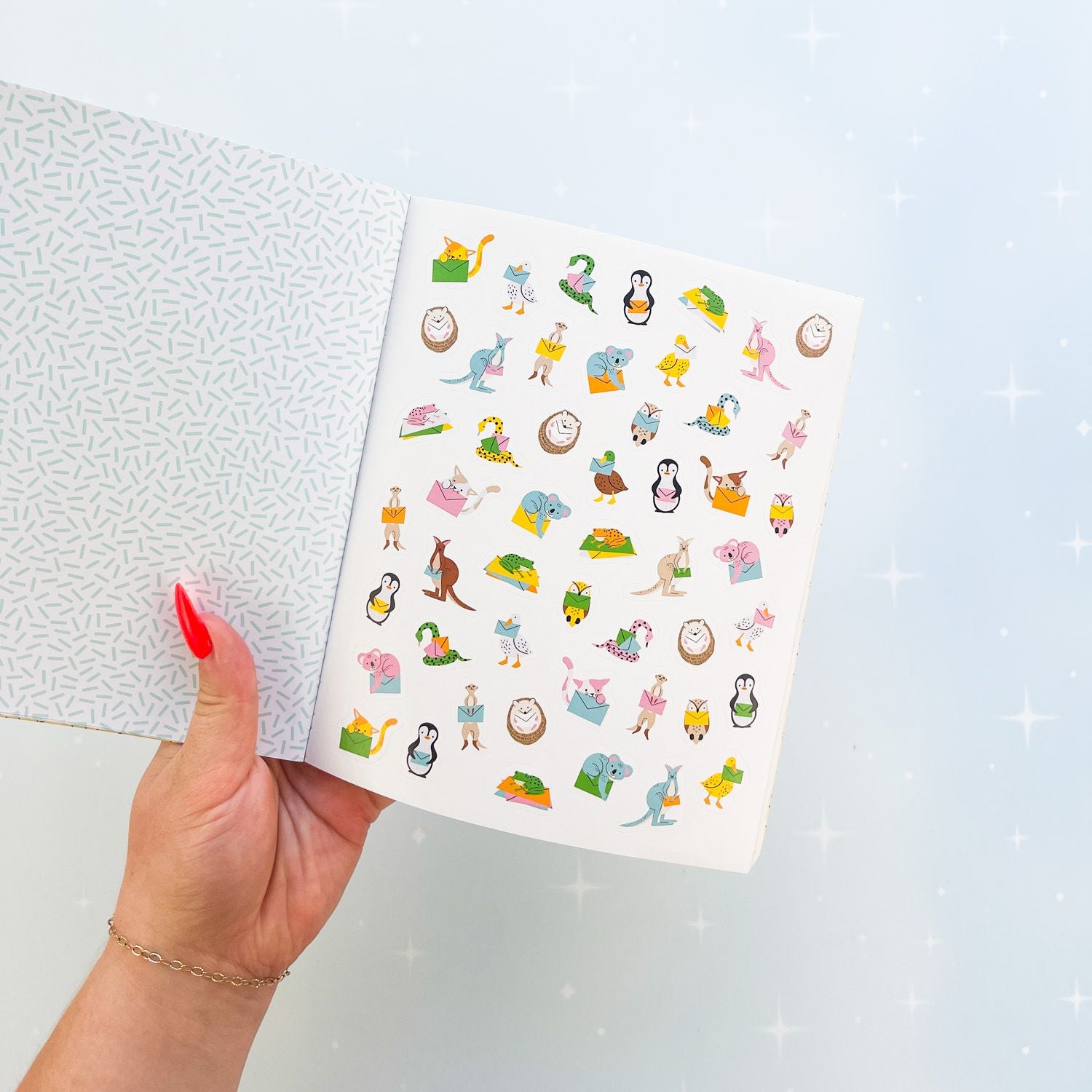 So. Many. Snail Mail Stickers Book