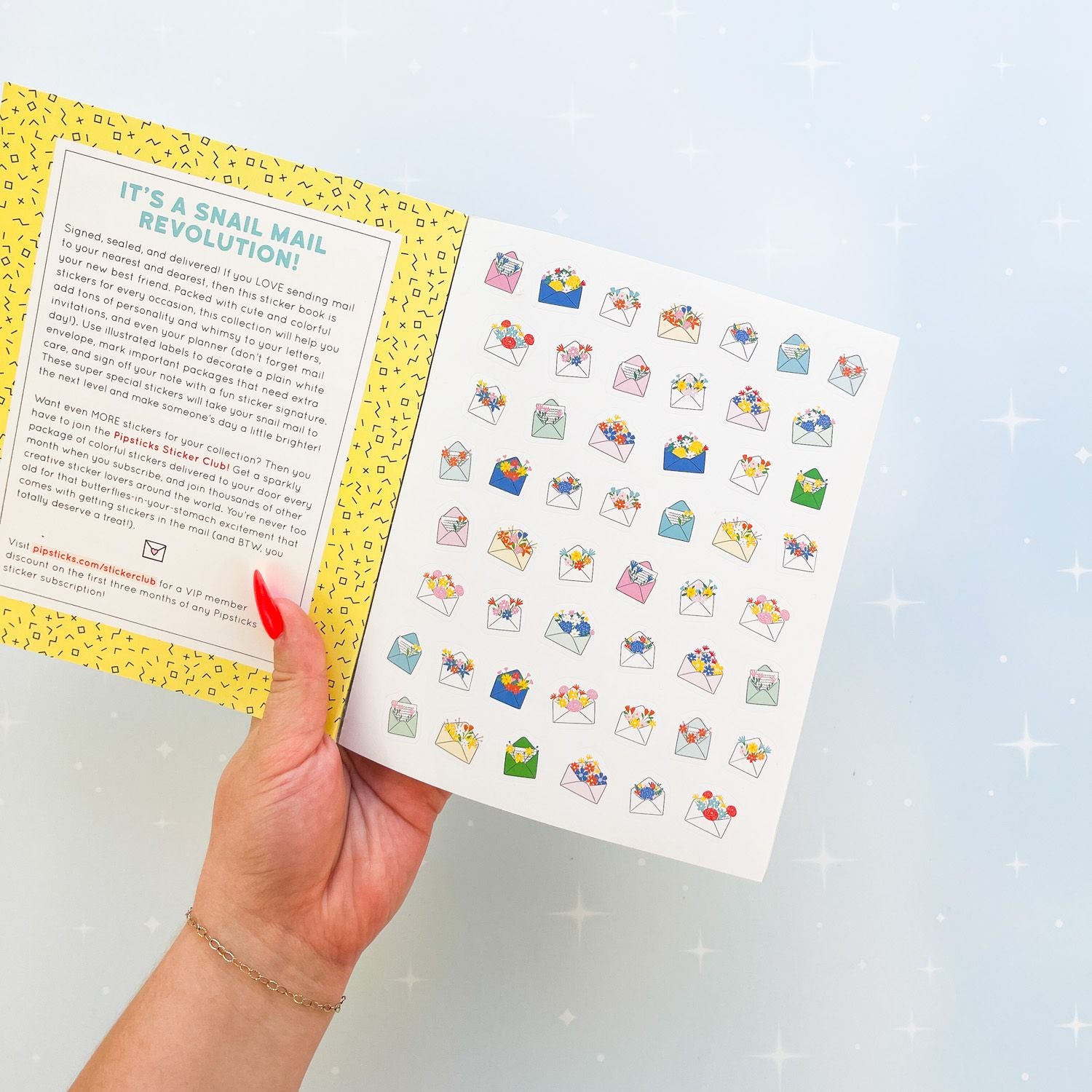 So. Many. Snail Mail Stickers Book