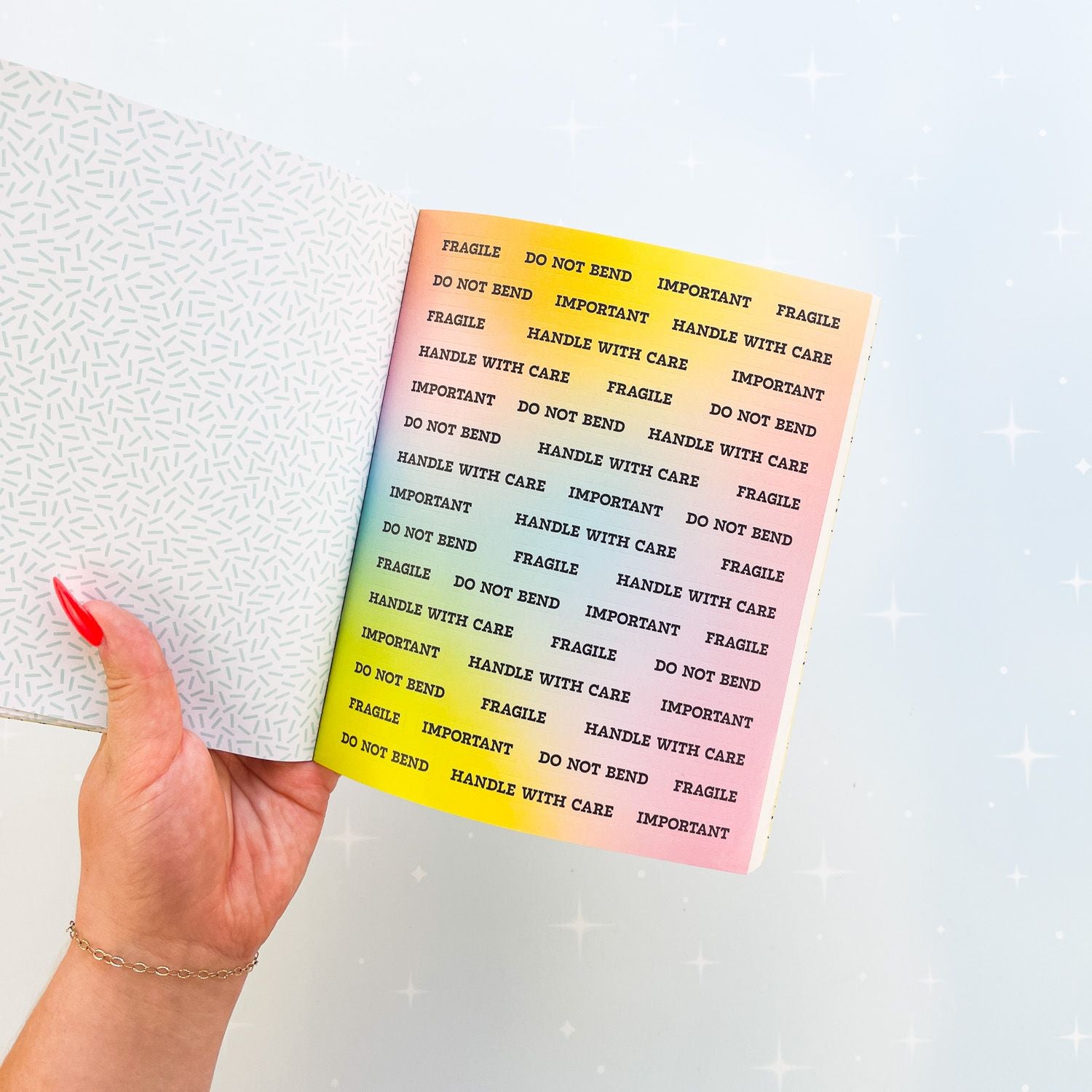 So. Many. Snail Mail Stickers Book