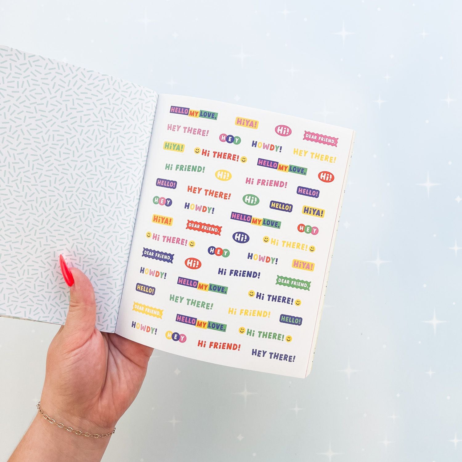 So. Many. Snail Mail Stickers Book