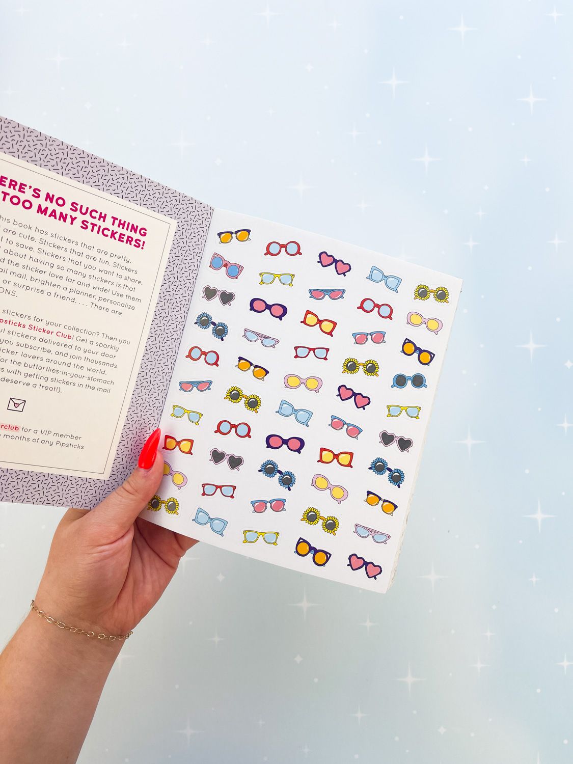 So. Many. Stickers. Book