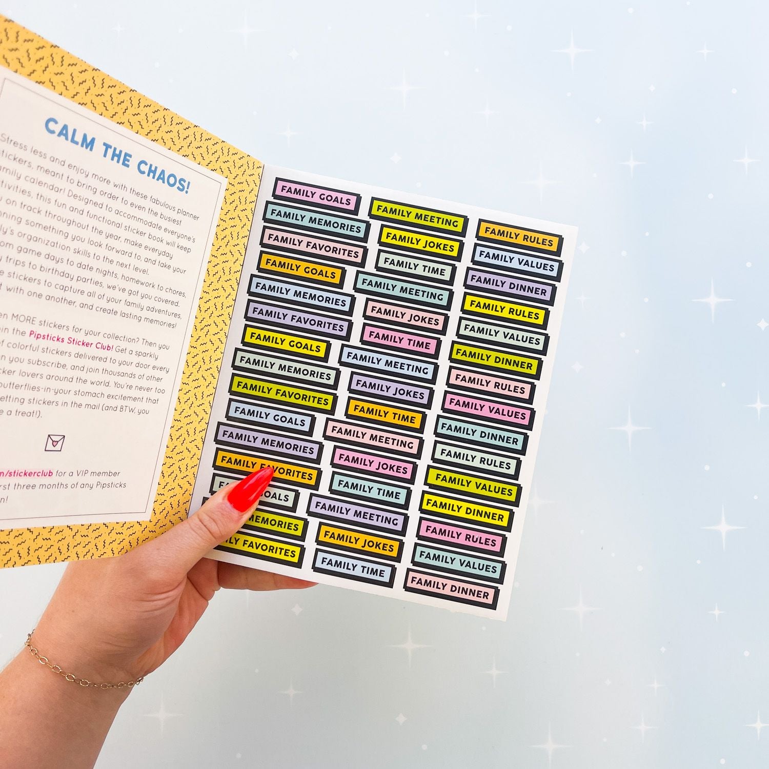 So. Many. Planner Stickers. For Busy Parents Book