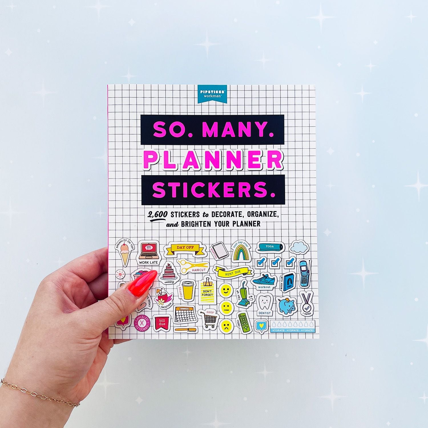 So. Many. Planner Stickers. Book