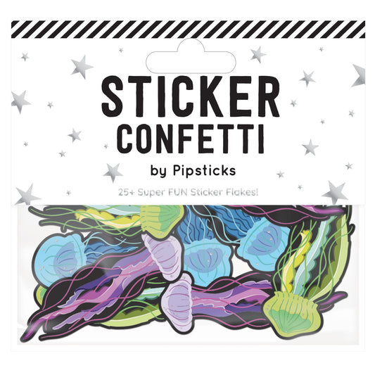 Dancing Jellies Sticker Confetti