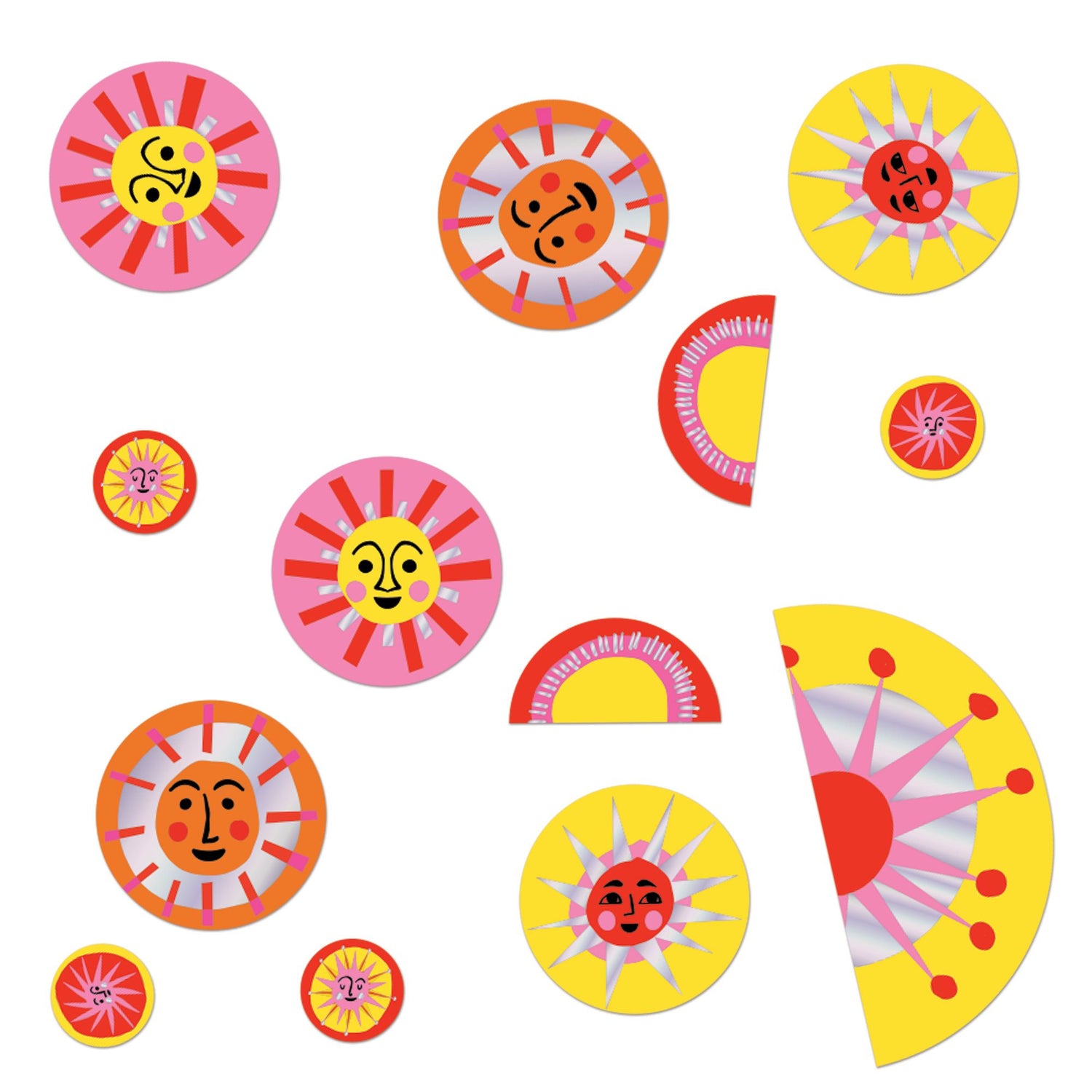 Sundrenched Sticker Confetti