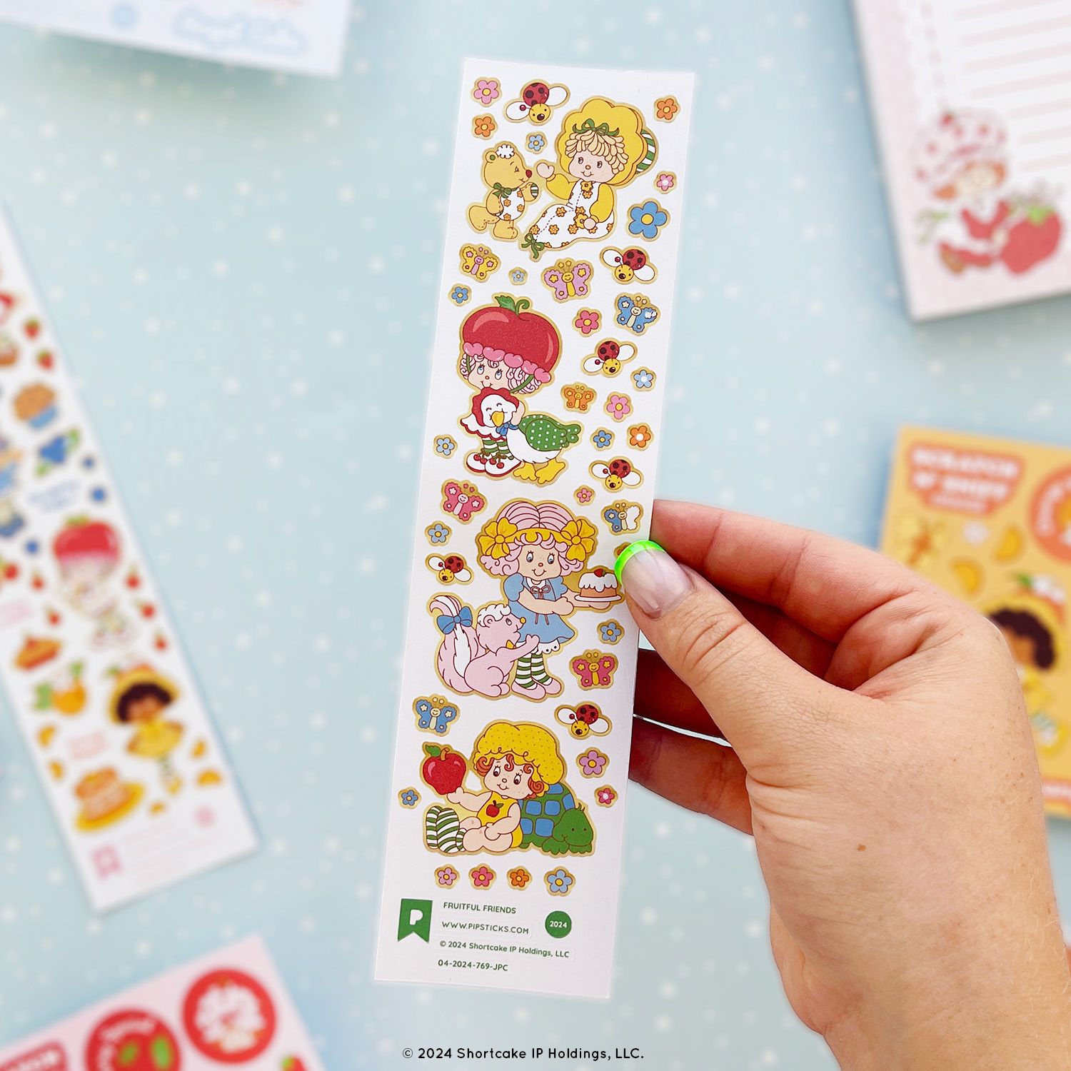 Pipsticks + Strawberry Shortcake Sweet Stationery Box