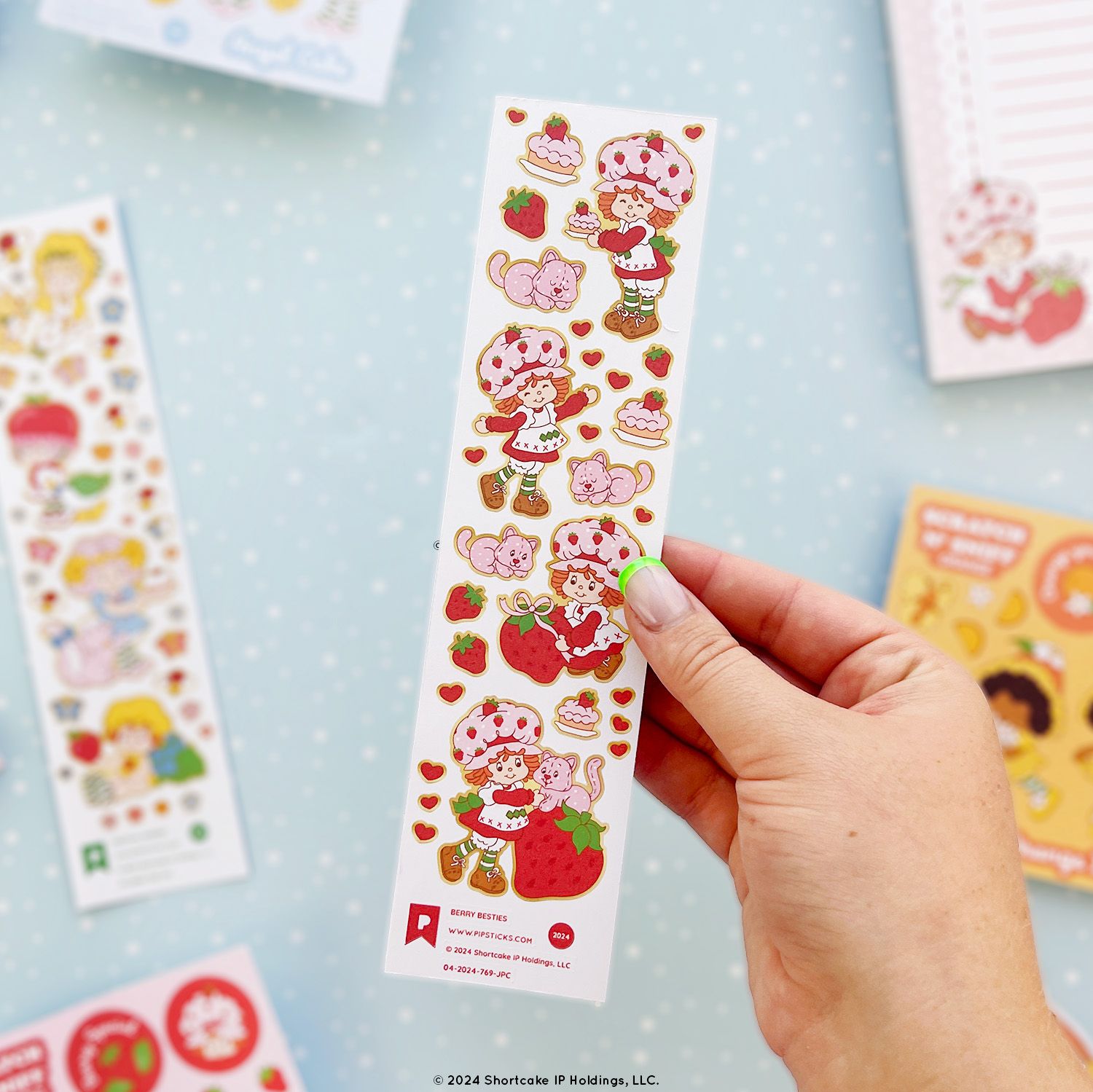 Pipsticks + Strawberry Shortcake Sweet Stationery Box