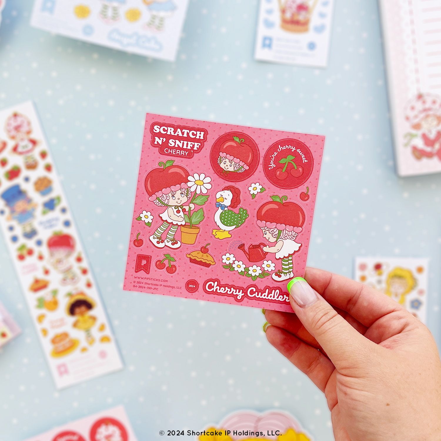 Pipsticks + Strawberry Shortcake Sweet Stationery Box