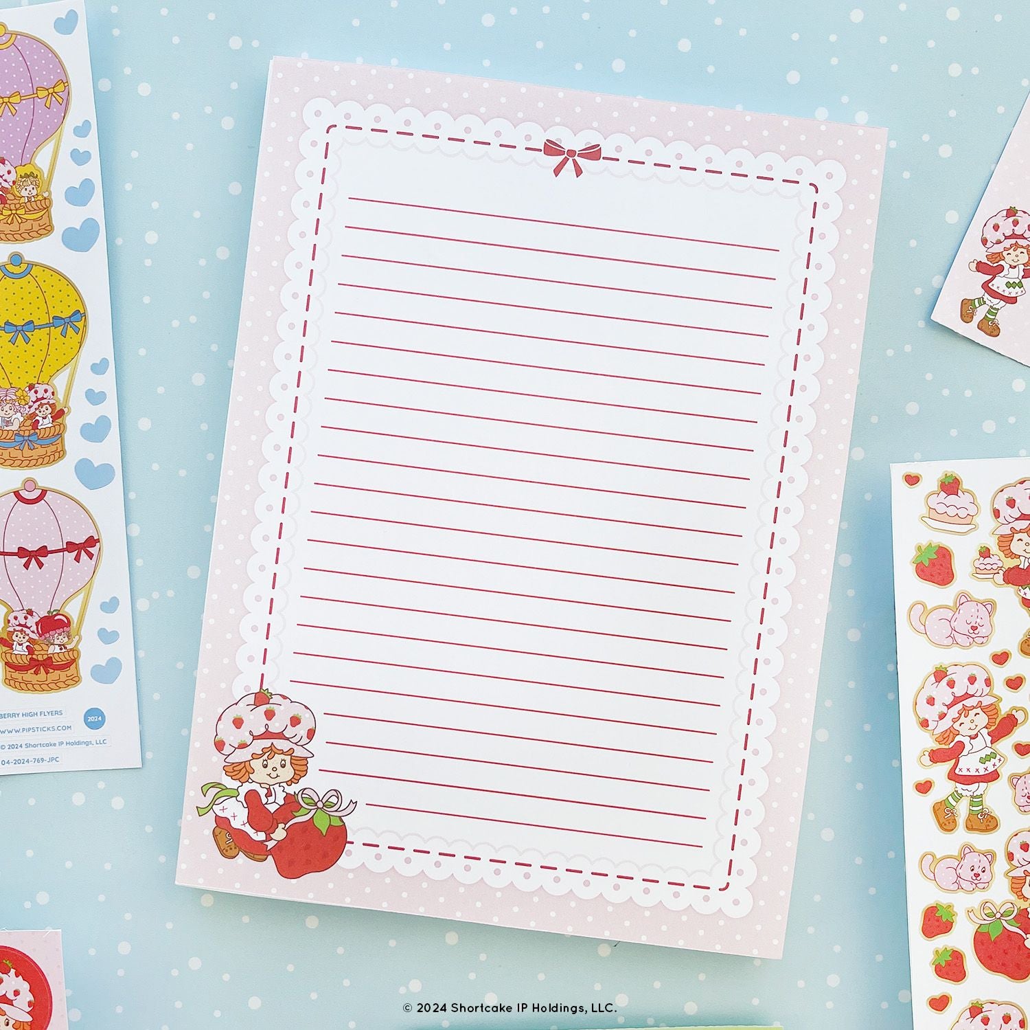 Pipsticks + Strawberry Shortcake Sweet Stationery Box