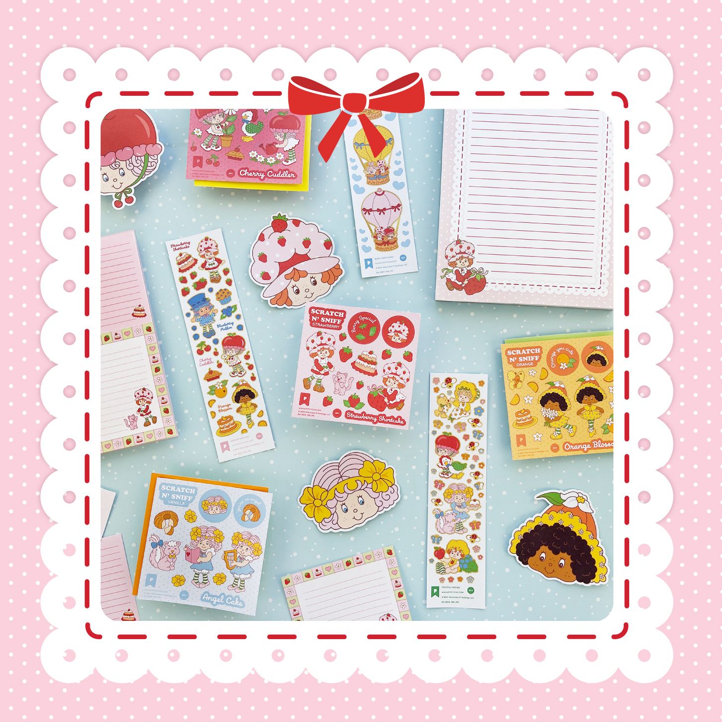 Pipsticks + Strawberry Shortcake Sweet Stationery Box