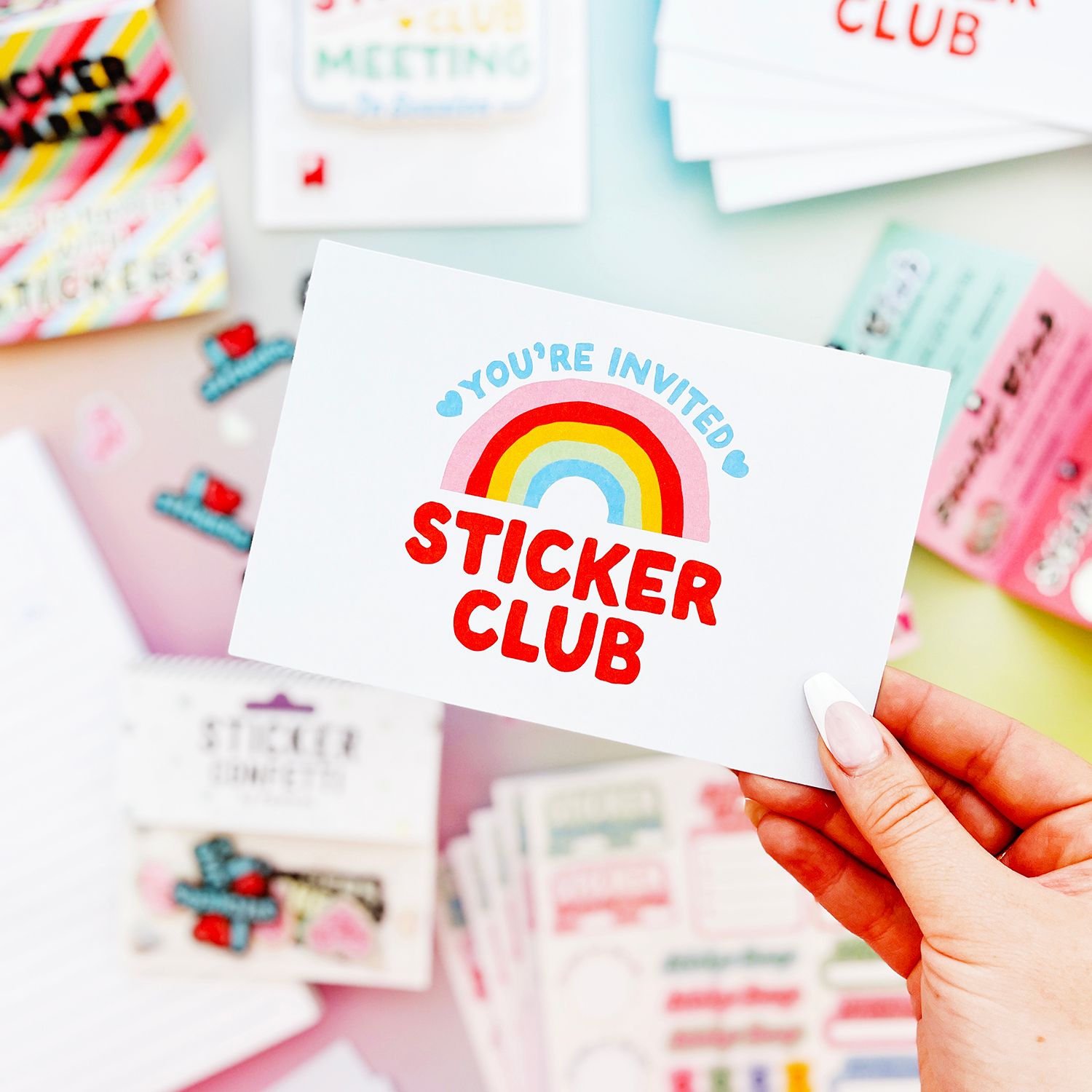 Join The Club Postcard Pack