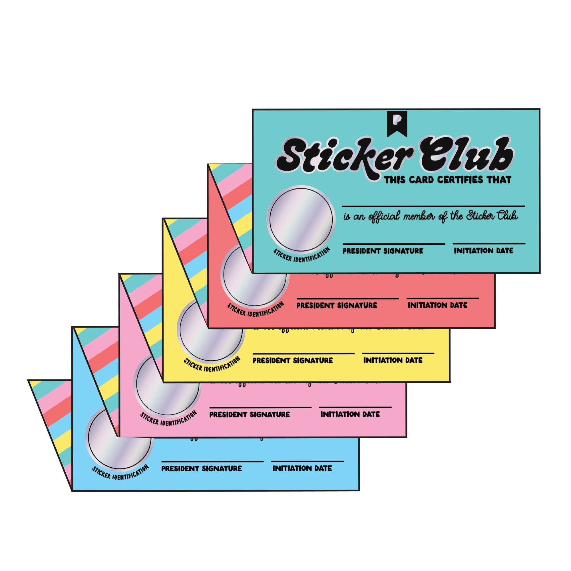 Sticker Club Stationery Box